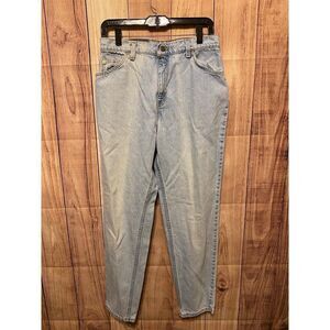 Levi's 951 12 MED women’s Light Wash Blue Relaxed Fit Tapered Leg Jeans Vintage